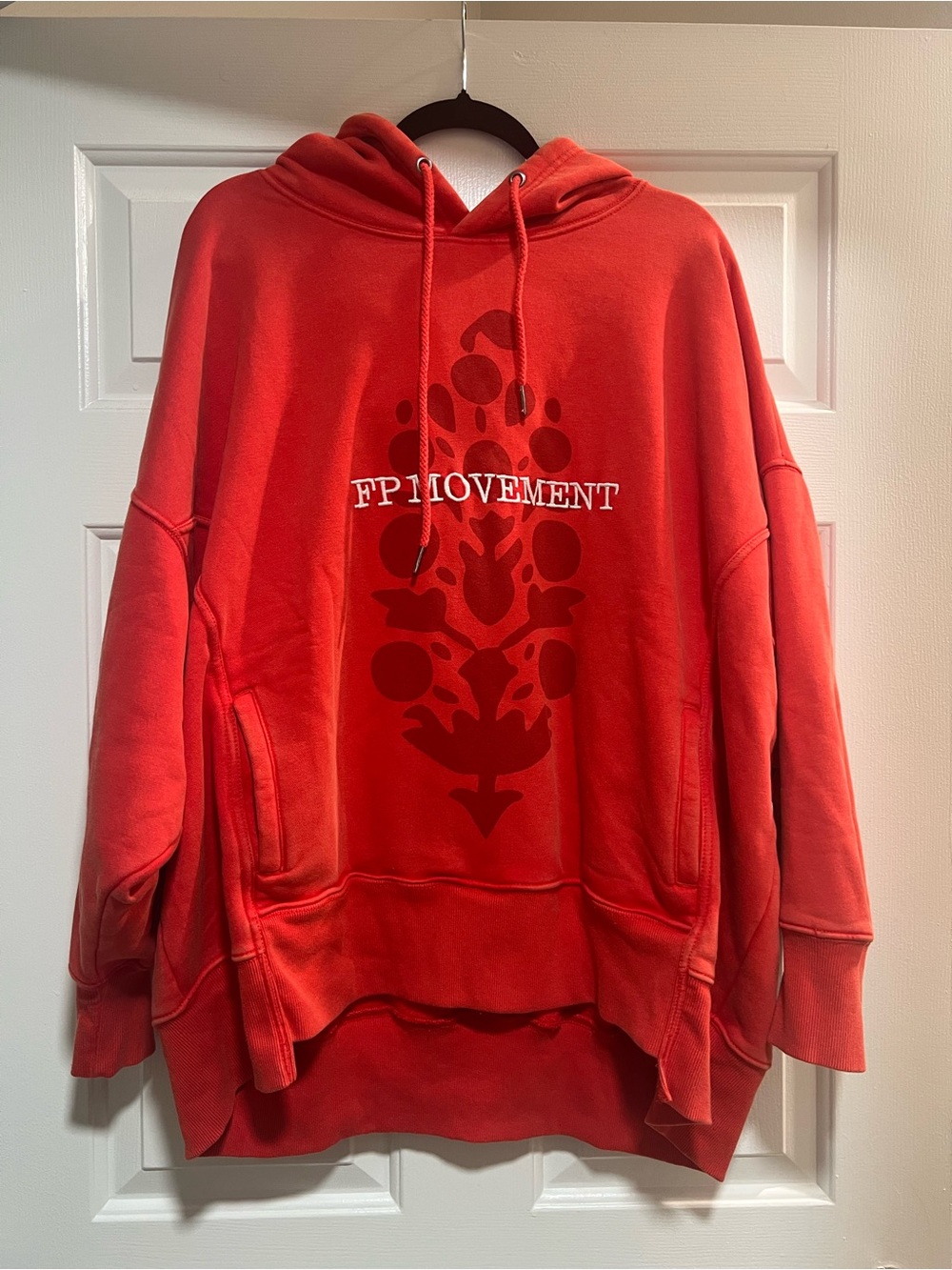 Free People Movement Red Sprint to the Finish Hoodie